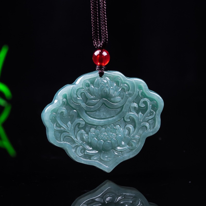 Vero birmano una smeraldo giad - Women'S Fashion Jewellery recensione e prezzo