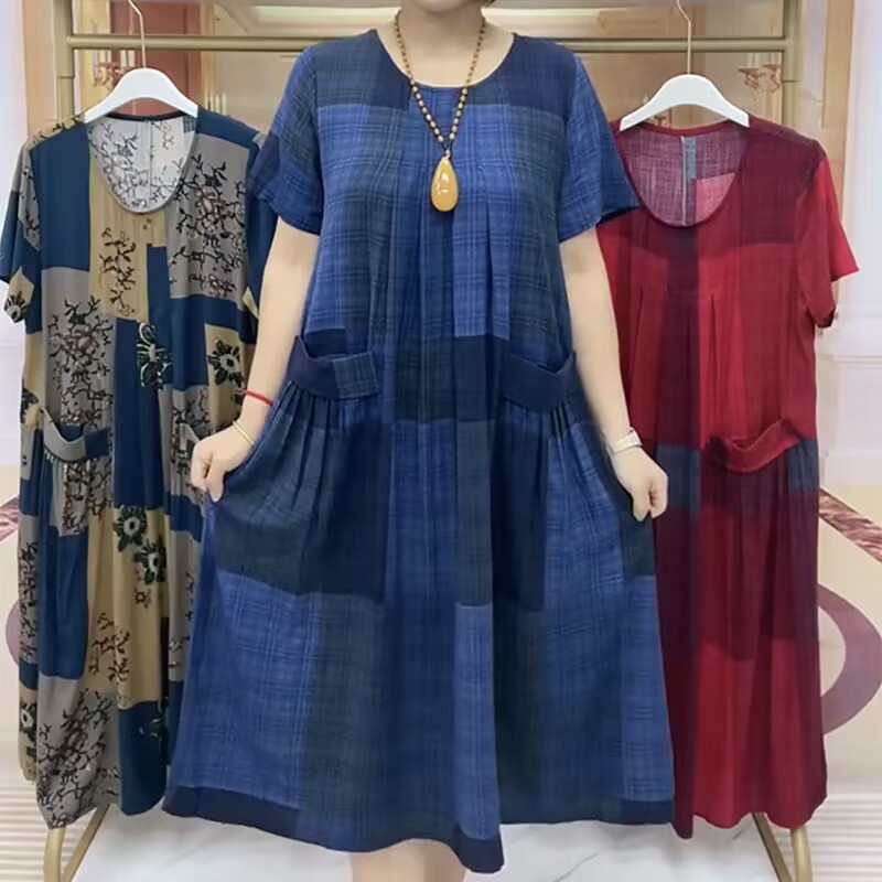 Abito estivo in cotone e lino  - Women Fashion Over The Years recensione e prezzo